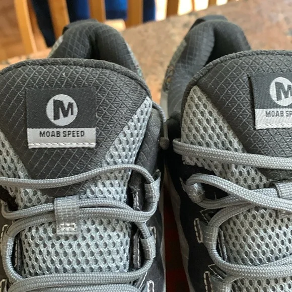 MENS MOAB SPEED ECO BY MERRELL 10.5,” BEAUTIFUL NEW PAIR OF SHOES - Picture 6 of 12